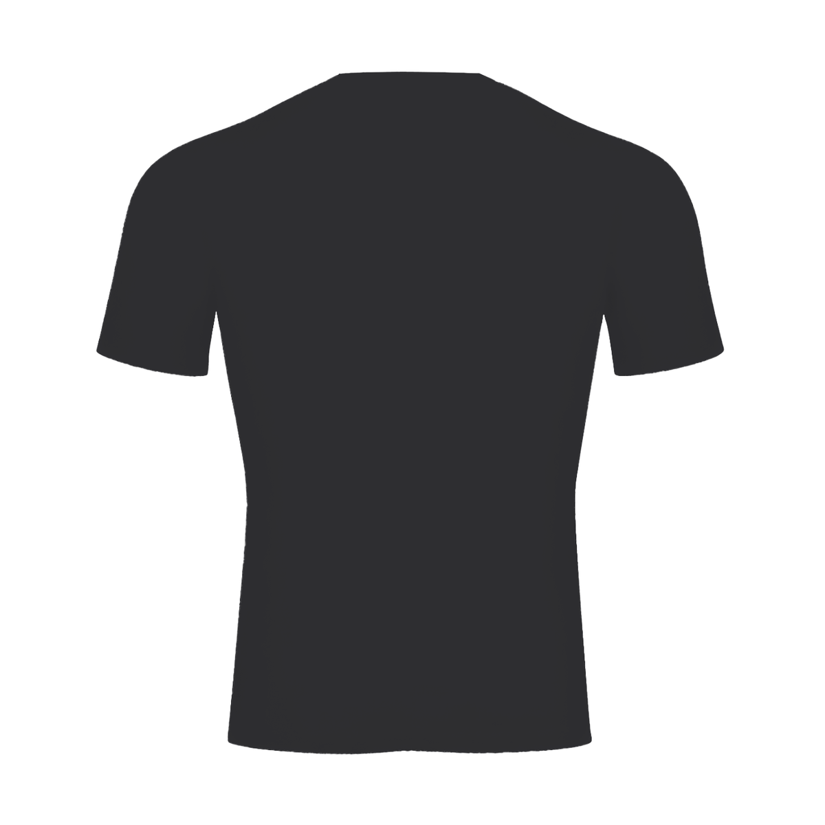 black perfomance compression t-shirt