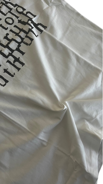 white “telling the truth” t-shirt